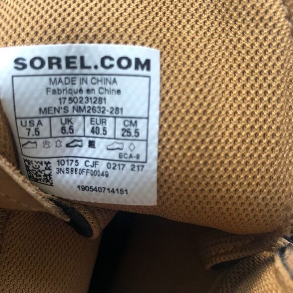 Sorel Men Portzman Classic Waterproof Leather Boot - Picture 8 of 8